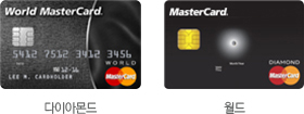 마스터카드 종류